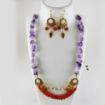 Stone Beads & Tumble Necklace