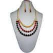 Multi color Gem stone Beads Necklace