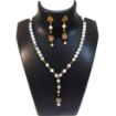 Gemstone Howlite  Beads Fancy Necklace
