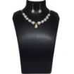 White Agate Tumble Stone Beads Necklace