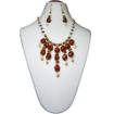 Fancy Glass Beads Choker Necklace
