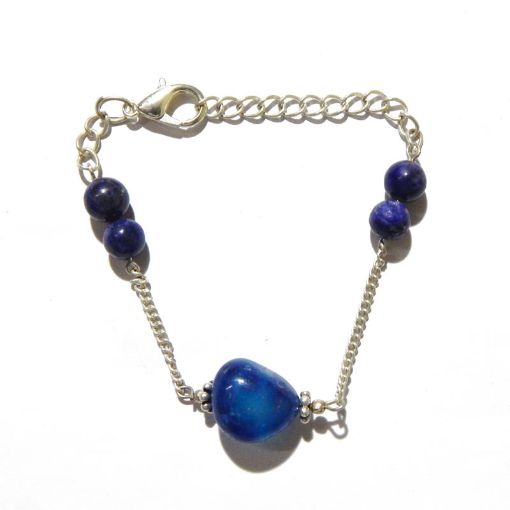 Lapis Lazuli Bracelet for Throat Chakra