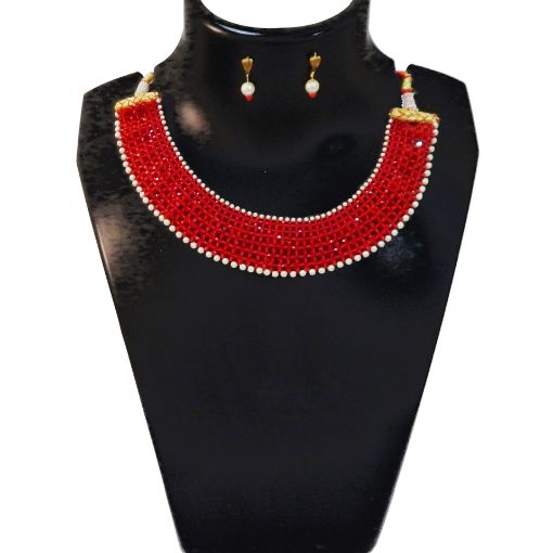 Red Color Choker