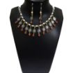 Metal & Rudraksha beads Choker Necklace