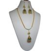 Jhumka Pendant Chain Necklace
