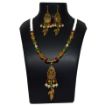 Metal pendant Glass Beads Necklace