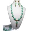 Lampwork Glass Beads Necklace with bracelet