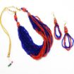 Multi Line Seed Beads Necklace