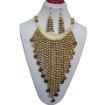 Wooden & Metal Beads Choker Necklace