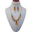 Lamwork Glass Beads Necklace