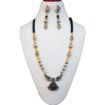 Beaded long pendant Necklace