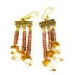 Copper color seed Beads Earrings