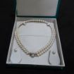 Real Pearl 2 line Necklace