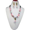 Pink tone fancy Necklace